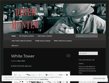 Tablet Screenshot of dinerhunter.com